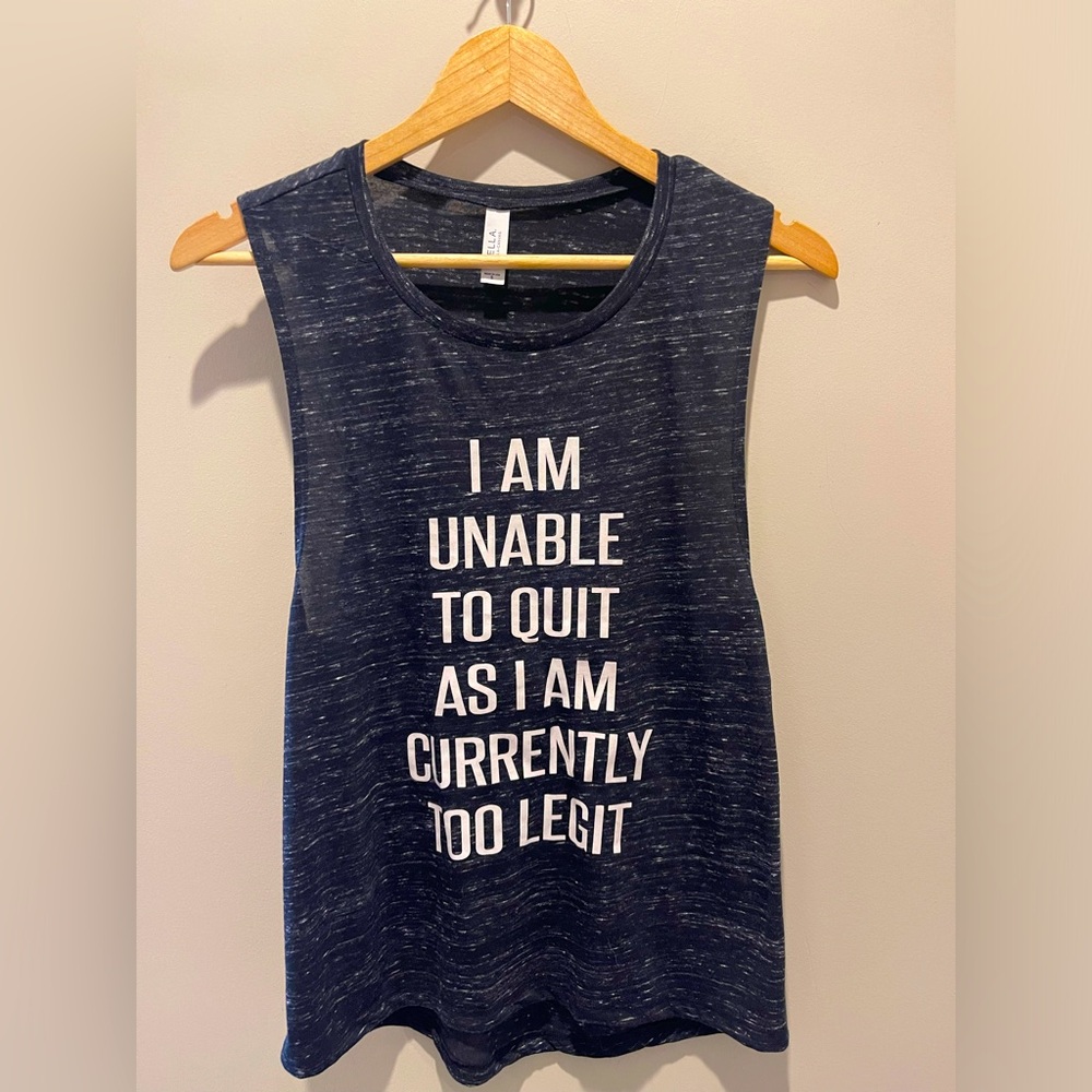BOUTIQUE - Too Legit Tank - Picture 3 of 8